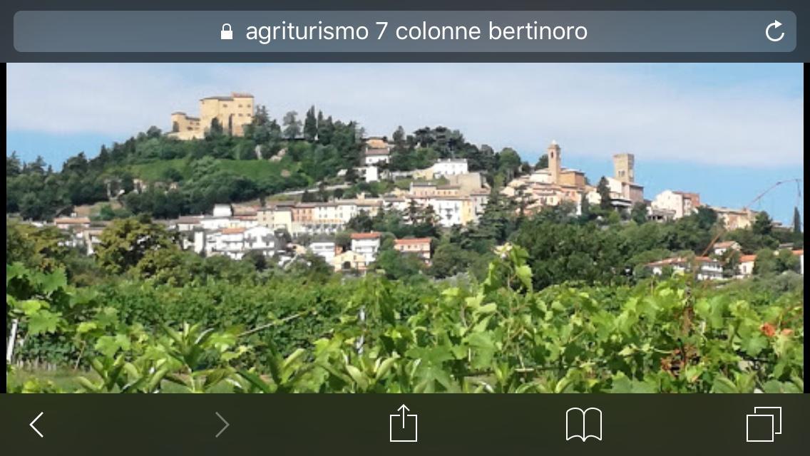 ベルティノーロ Agriturismo 7 Colonneヴィラ エクステリア 写真